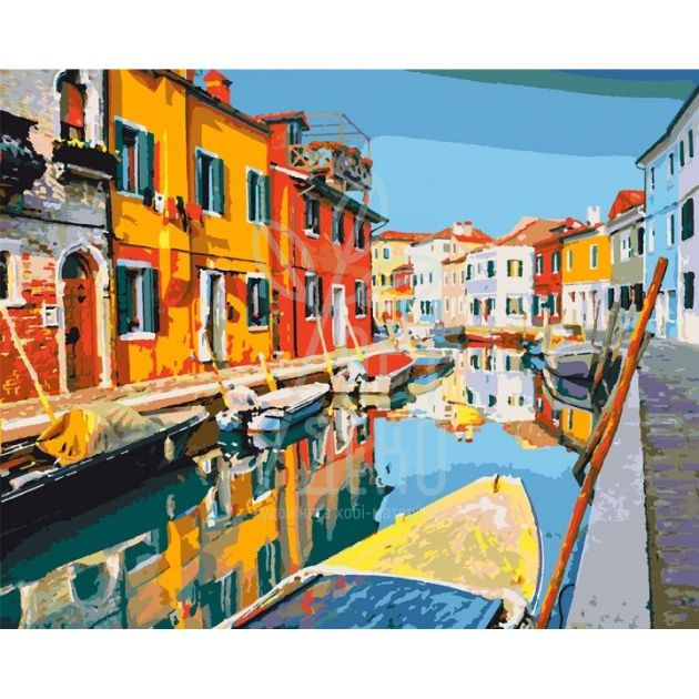 Набір для розпису за номерами "Сонячні квіти", 40х50 см, Santi