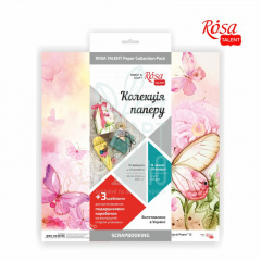 Набір паперу для скрапбукінгу "Floral Poem", 30,48х30,48 см, 200 г/м2, 16 л., ROSA Talent Набір паперу для скрапбукінгу "Floral Poem", 30,48х30,48 см, 200 г/м2, 16 л., ROSA Talent