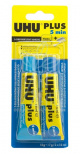 Клей Плюс 2К-Епоксидний Фіксатор 5 хв, Plus Schnellfest, 35 г, UHU