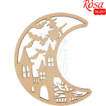 Заготовка "Halloween" 2, МДФ, 25х20,5 см, ROSA TALENT