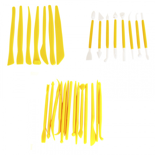 Набір стеків пластикових, двосторонні, 29 шт., Китай