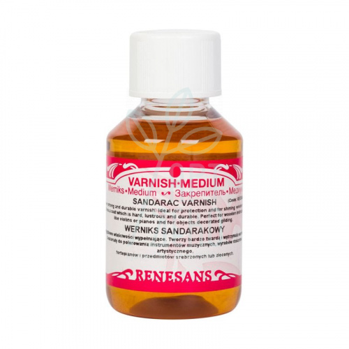 Лак сандараковий, 100 мл, Renesans