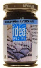 Паста текстурна чорного заліза Idea Medium №728, 125 мл, Maimeri