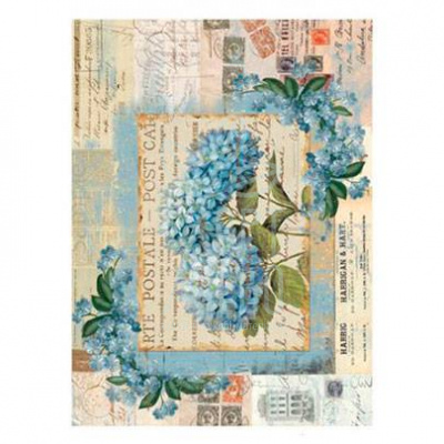 Декупажні карти на рисовому папері Rice Paper Decoupage, А4 (21х29,7 см), №396, Cadence