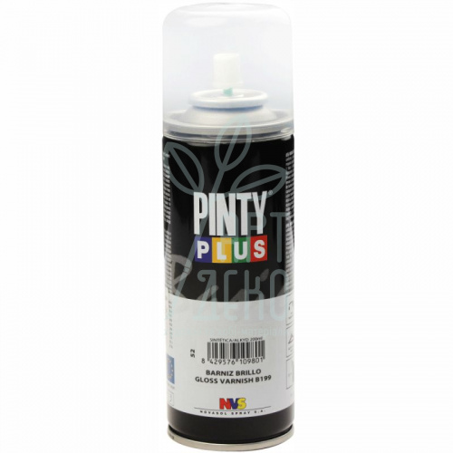 Лак-аерозоль на алкідній основі BASIC, матовий, 200 мл, PINTYPLUS