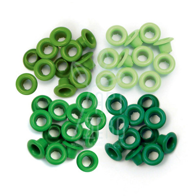 Люверси "Standart Eyelets - Aluminum Green", WeRMemory Keepers