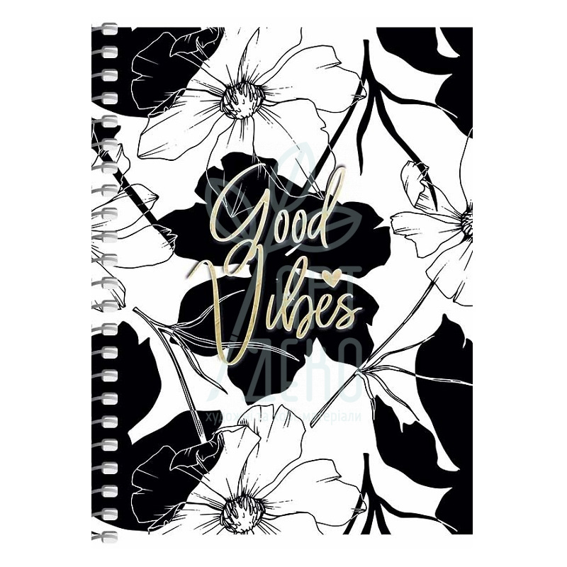 Блокнот для записів, А6 (10,5х14,8 см), клітинка, 70 г/м2, 80 л., Школярик