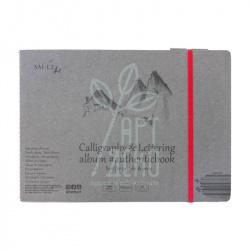 Альбом для каліграфії та леттерінгу AUTHENTIC, А5, 100 г/м2, 32 л.,...