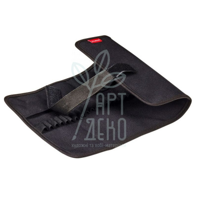 Пенал для олівців тканинний Pencil Wrap, чорний, Derwent