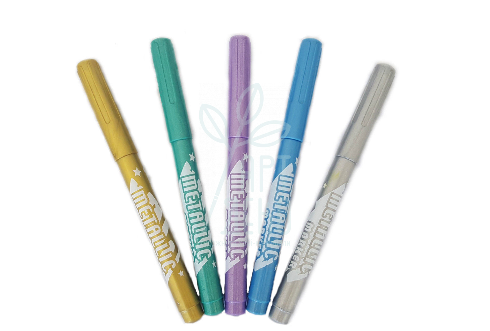 Набір фломастерів Metallic, 5 шт, Centropen