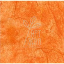 Папір для декупажу, рисовий "Оранжевий", 50х70 см, 20 г/м2, TODO
