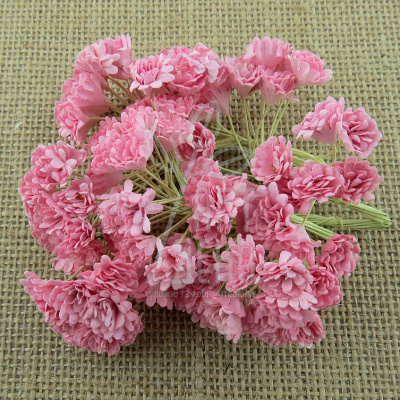 Квіти паперові Гіпсофіла, рожева, 1 см, 10 шт., Тайланд