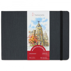 Скетчбук для акварелі Watercolour Book landscape, А5 (14,8х21 см), 200 г/м2, 30 л., Hahnemuhle Скетчбук для акварелі Watercolour Book landscape, А5 (14,8х21 см), 200 г/м2, 30 л., Hahnemuhle