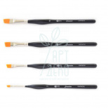 Пензель Синтетика кутова з вигином Sensation, к. р., Santi