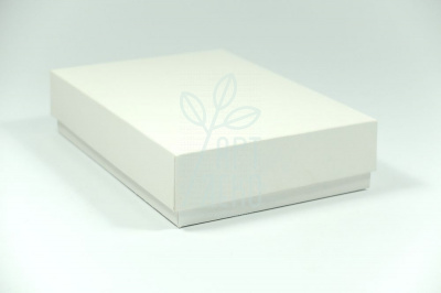 Коробка декоративна, біла "Фото", 17х12х4 см, Україна