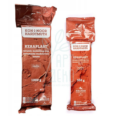 Маса самозастигаюча Keraplast, Теракотовий, KOH-I-NOOR