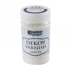Лак фінішний на водній основі, Dekor varnish, матовий, 100 мл, Pentart