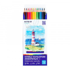 Набір олівців акварельних Classic, 12 шт, Kite