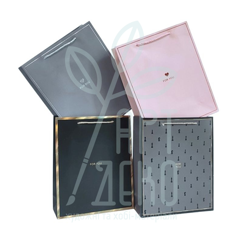 Пакет подарунковий "Елегант",  30х41х12 см, Україна