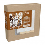 Набір для розпису за номерами "Lucky Dogs", 15х15 см, з мольбертом, ROSA Start