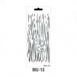 Трафарет, серія MU Mix Media Stensil, MU-13, 10х25 см, Cadence