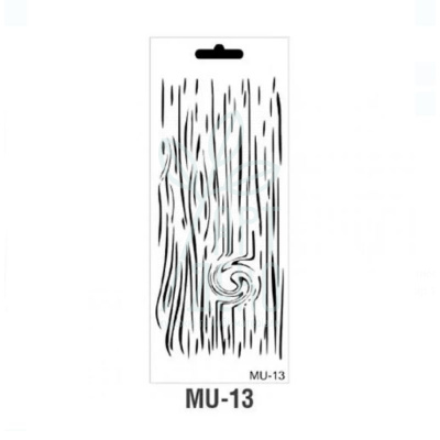 Трафарет, серія MU Mix Media Stensil, MU-13, 10х25 см, Cadence