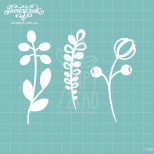 Набір чипбордів "Флора 09", Вензелик