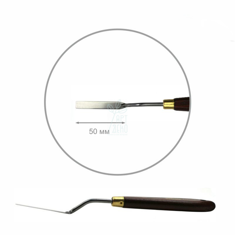 Мастихін ROSA CLASSIC №80, прямокутний міні, довжина 5 см