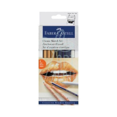 Набір для графіки Sketch Classic, 6 предметів, Faber-Castell