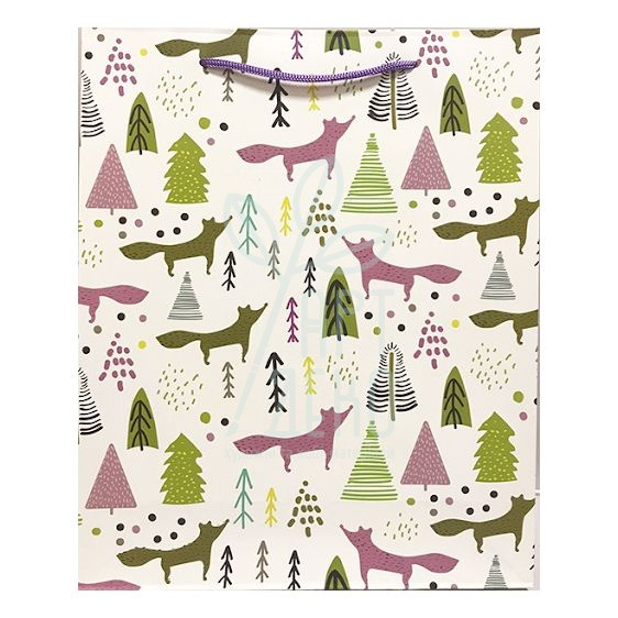 Пакет подарунковий "Трикутник", 32х26х12,5 см, Україна