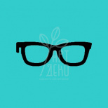 Топер "Окуляри", фанера, 13 см, Україна