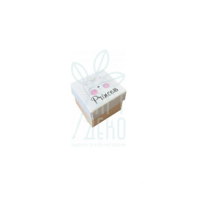 Коробка подарункова "Princess", 4х4х3,5 см, Україна