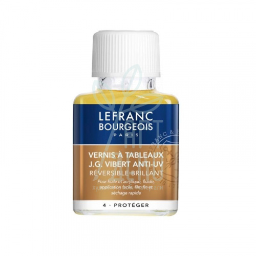 Лак для олії та акрилу Vibert Painting Varnish Anti-UV, глянцевий, 75 мл, Lefranc
