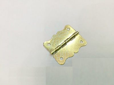 Петля фігурна, золото, 25х19 мм, Китай