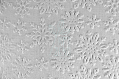 Заготовка для листівок "Сніжинки", білий, 15х15 см, Україна