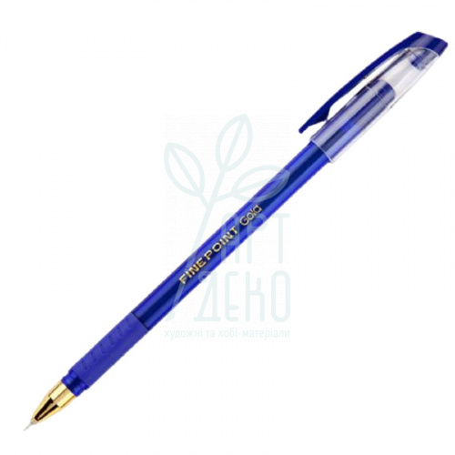 Ручка кулькова G-Gold, синя, 0,7 мм,Unimax