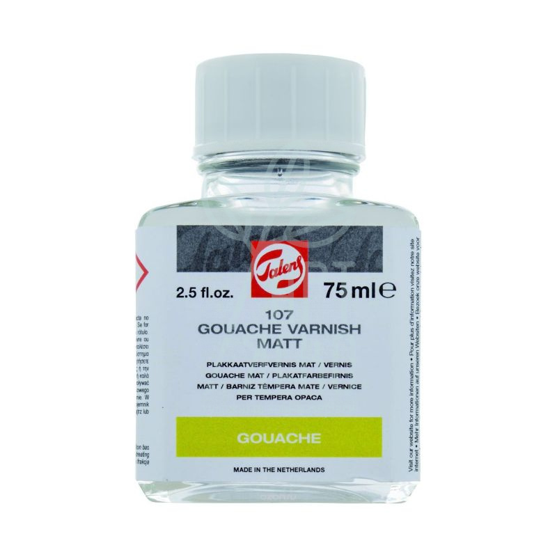 Лак покривний для гуашевих фарб, матовий (107), 75 мл, Royal Talens