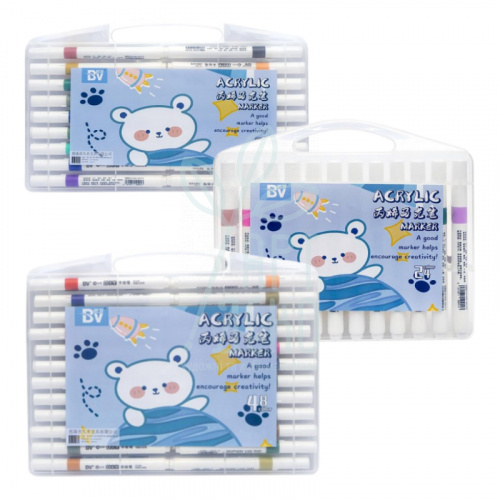 Набір маркерів акрилових, Bavi