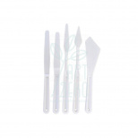 Набір мастихінів пластикових, 5 шт, Santi