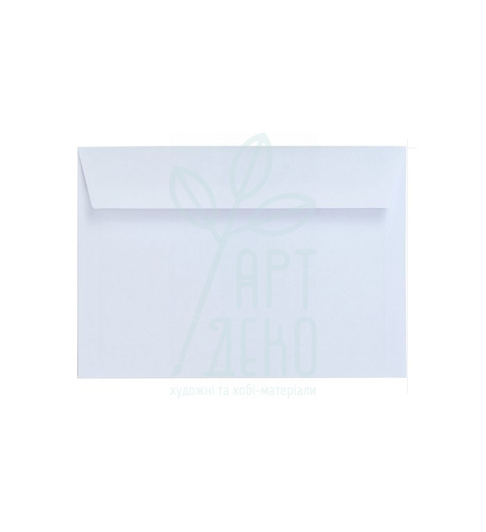 Конверт, білий, 11,5х16 см, 80 г/м2, Україна