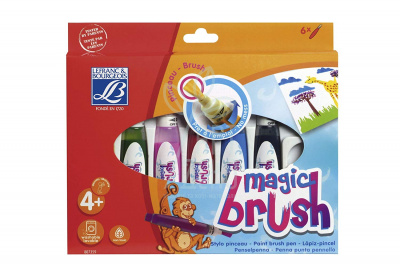 Набір фарб-пензлів Magic Brush Classic, 4х15 мл, Lefranc