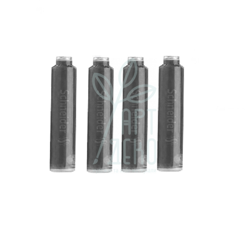 Капсула з чорнилом для перової ручки, чорна, Schneider