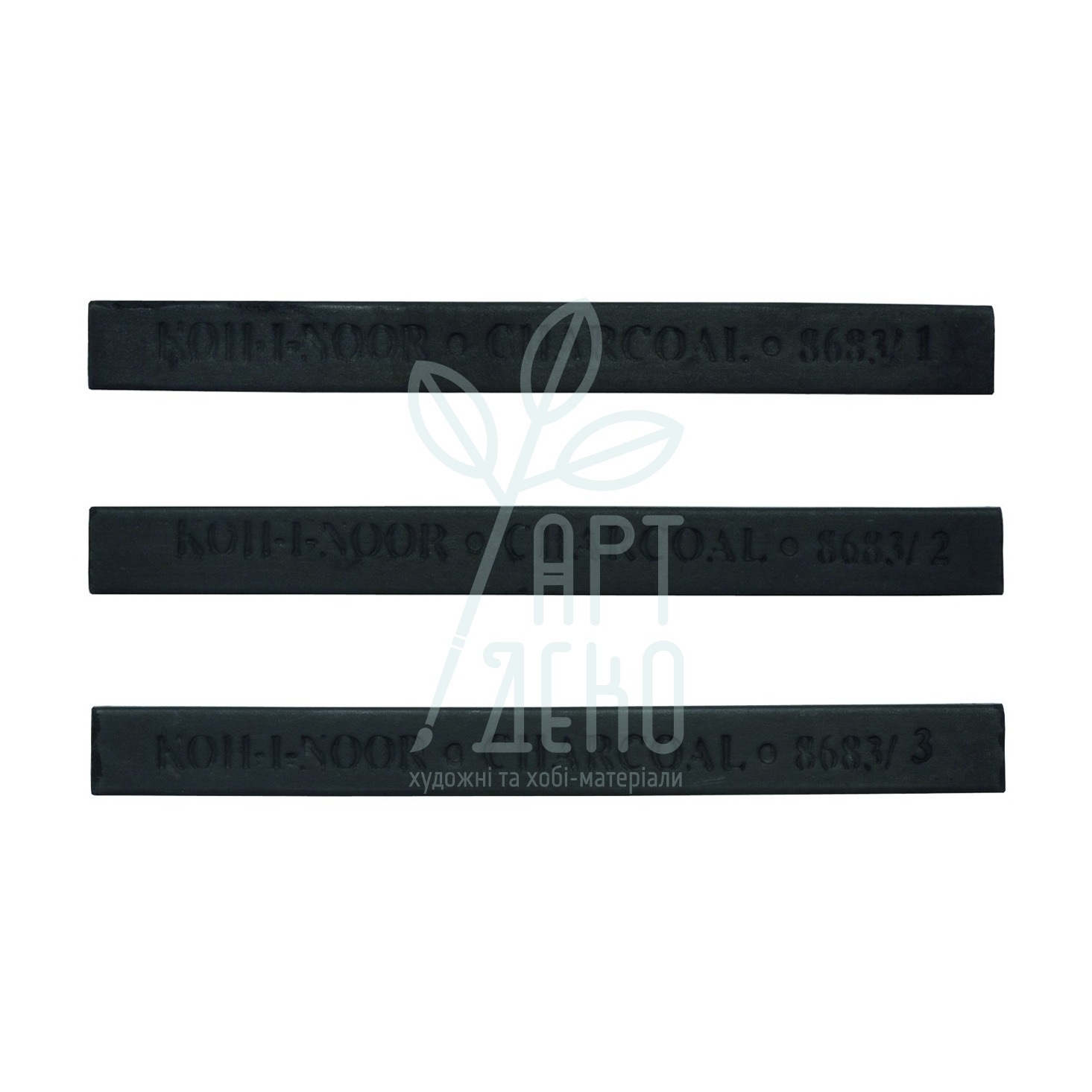 Вугілля штучне, 7х7х70 мм, KOH-I-NOOR