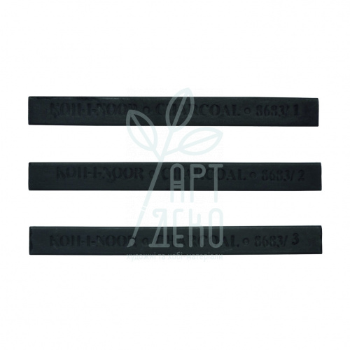 Вугілля штучне, 7х7х70 мм, KOH-I-NOOR