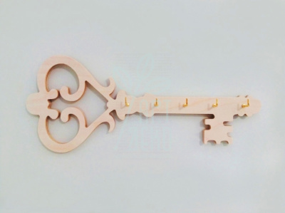 Ключниця, фанера, 14х33 см, Україна 