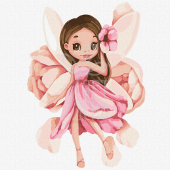 Набір для розпису за номерами "Вишукана чарівниця", 30х30 см, Ідейка