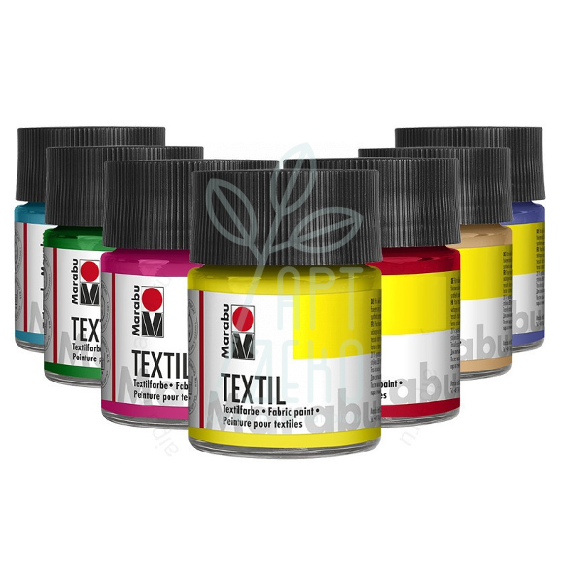 Фарба акрилова для світлих тканин, 50 мл, Marabu
