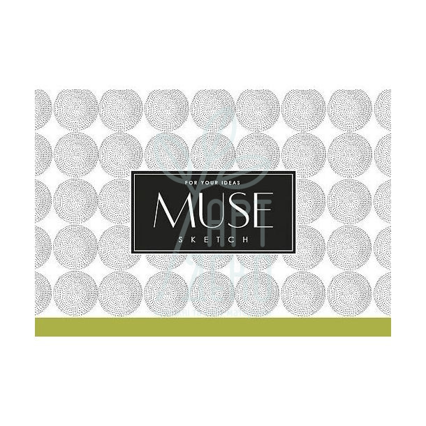 Блок-склейка для ескізів MUSE Sketch, А6+, 100 г/м2, 40 л., Школярик