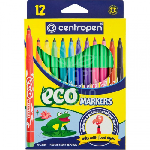 Набір фломастерів Ekо, 12 шт, Centropen