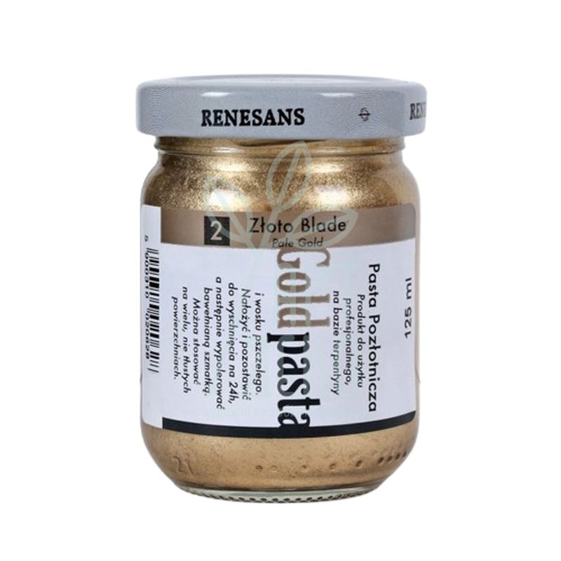 Паста для реставрації, Золото бліде, 110 мл, Renesans